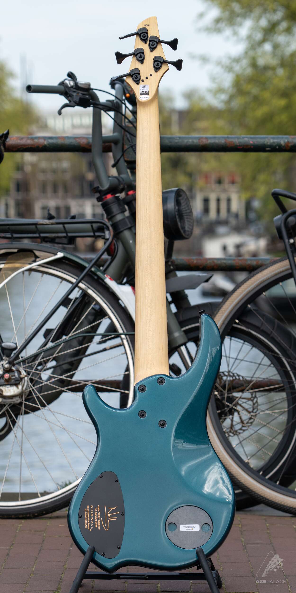 Dingwall NG2 5-String Adam "Nolly" Getgood Signature Bass Deep Forrest Green - Image 4