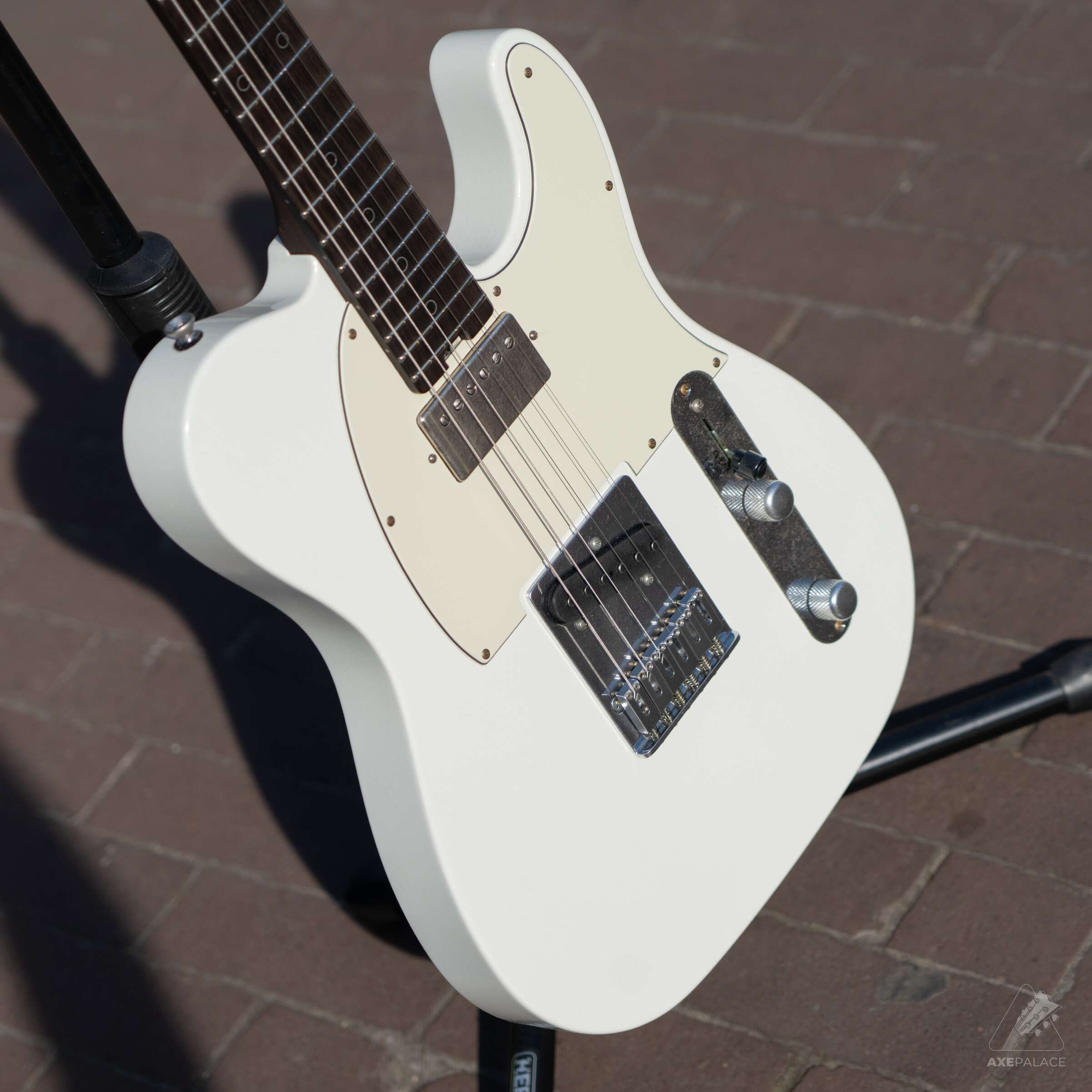 Schecter USA Nick Johnston PT in Aged Nitro Atomic Snow - Image 4