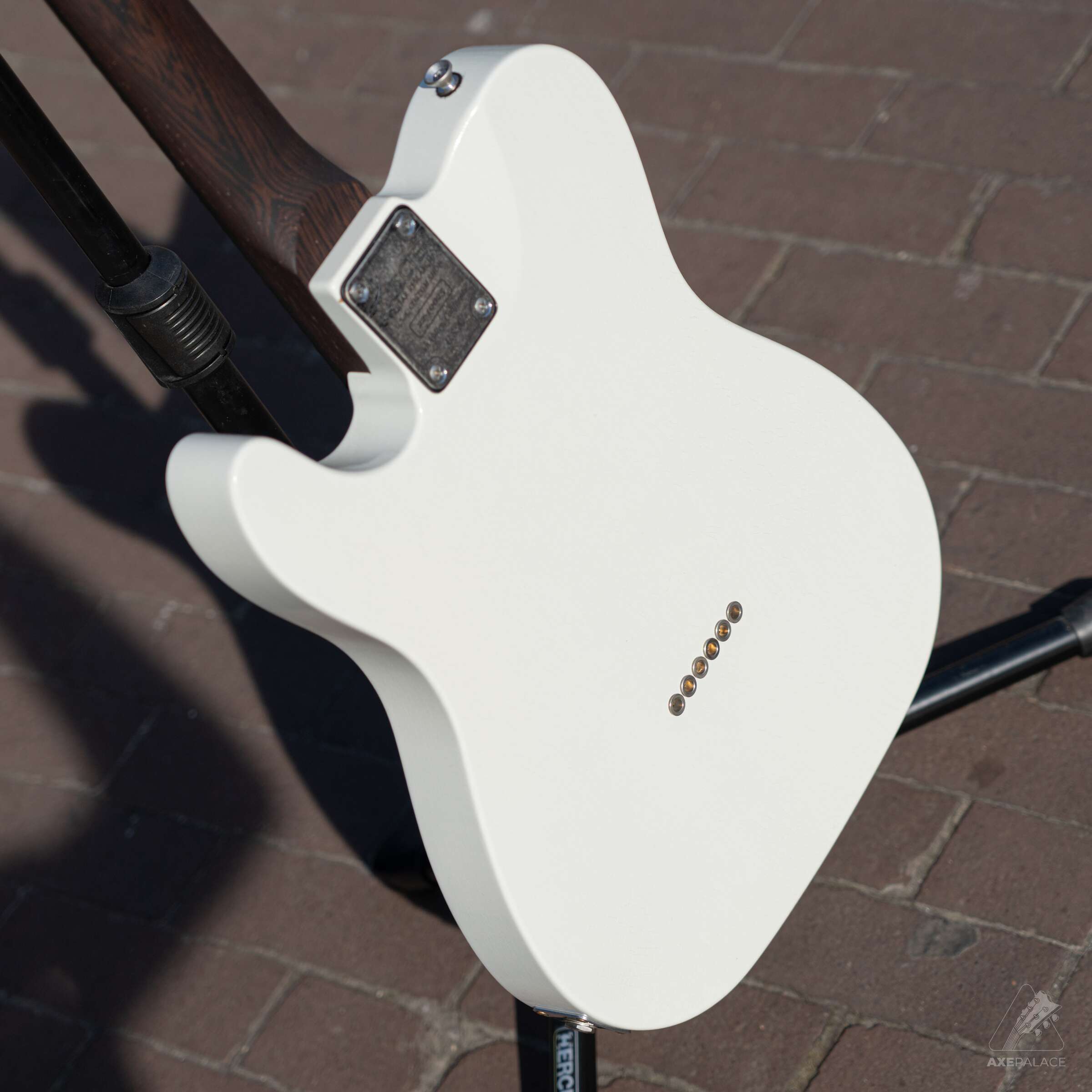 Schecter USA Nick Johnston PT in Aged Nitro Atomic Snow - Image 7