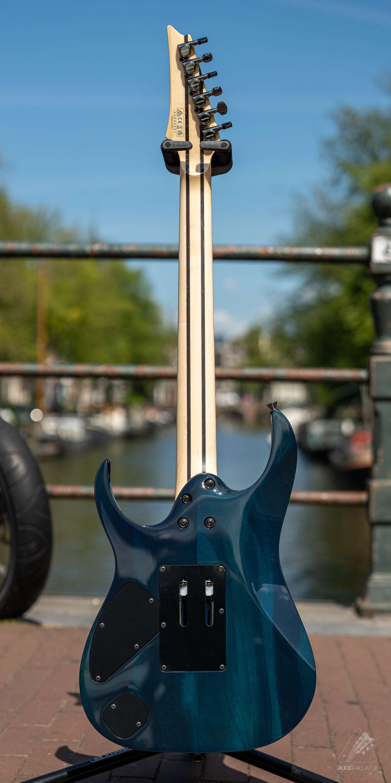 Ibanez J-Custom RG8570Z Royal Sapphire Blue - Image 3