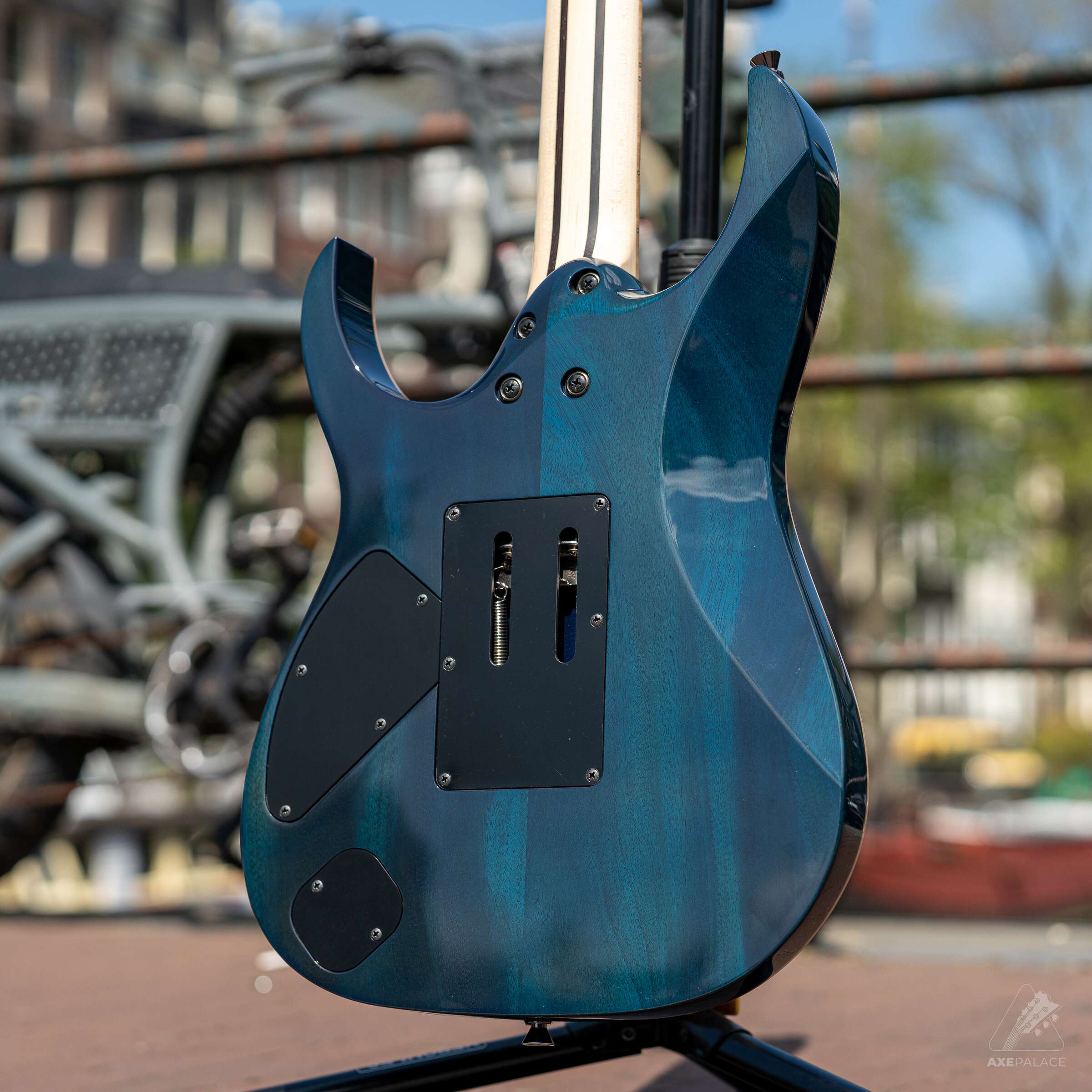 Ibanez J-Custom RG8570Z Royal Sapphire Blue - Image 4