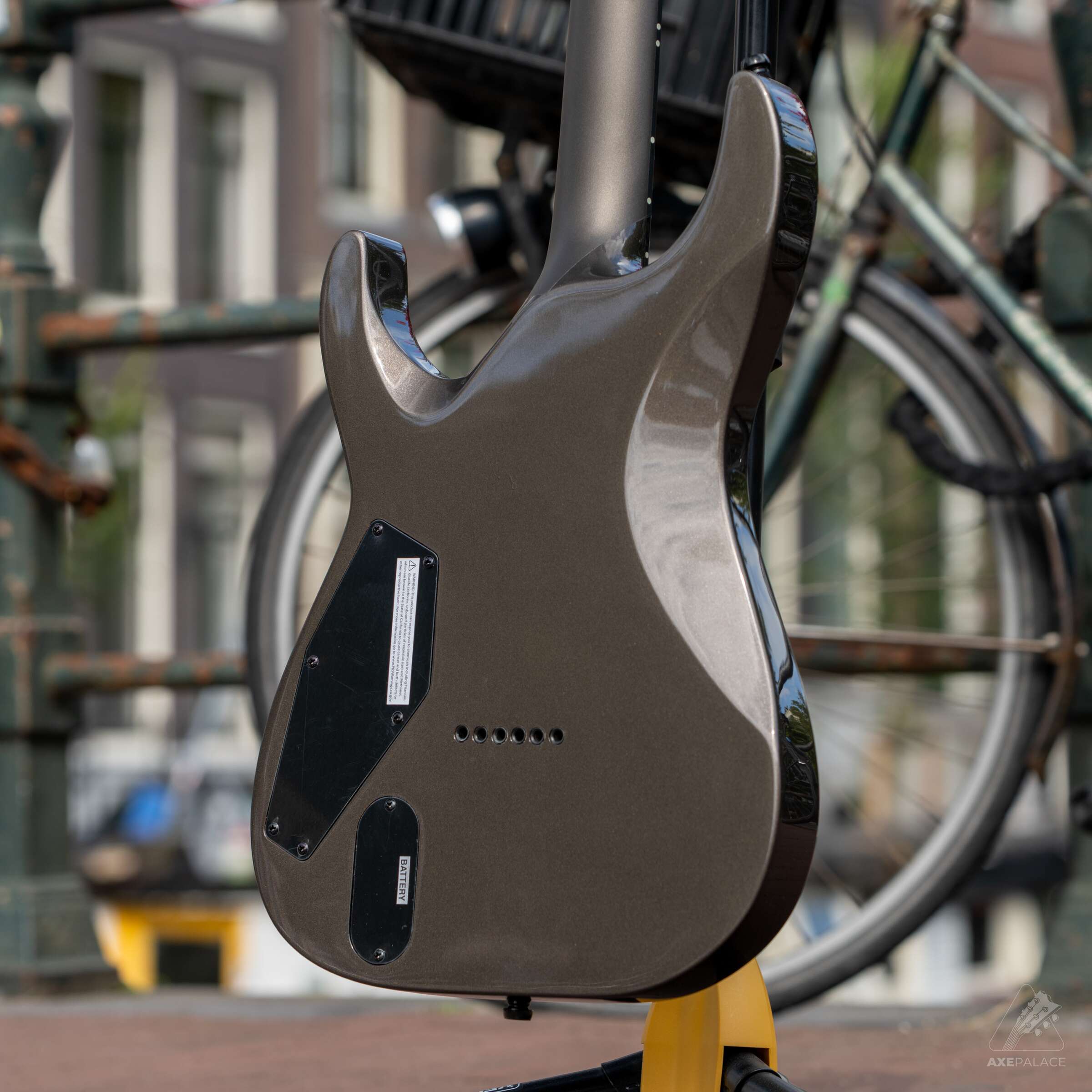 ESP LTD MT-I Mick Thomson Signature - Obsidian Metallic w/ Hard Case - Image 6