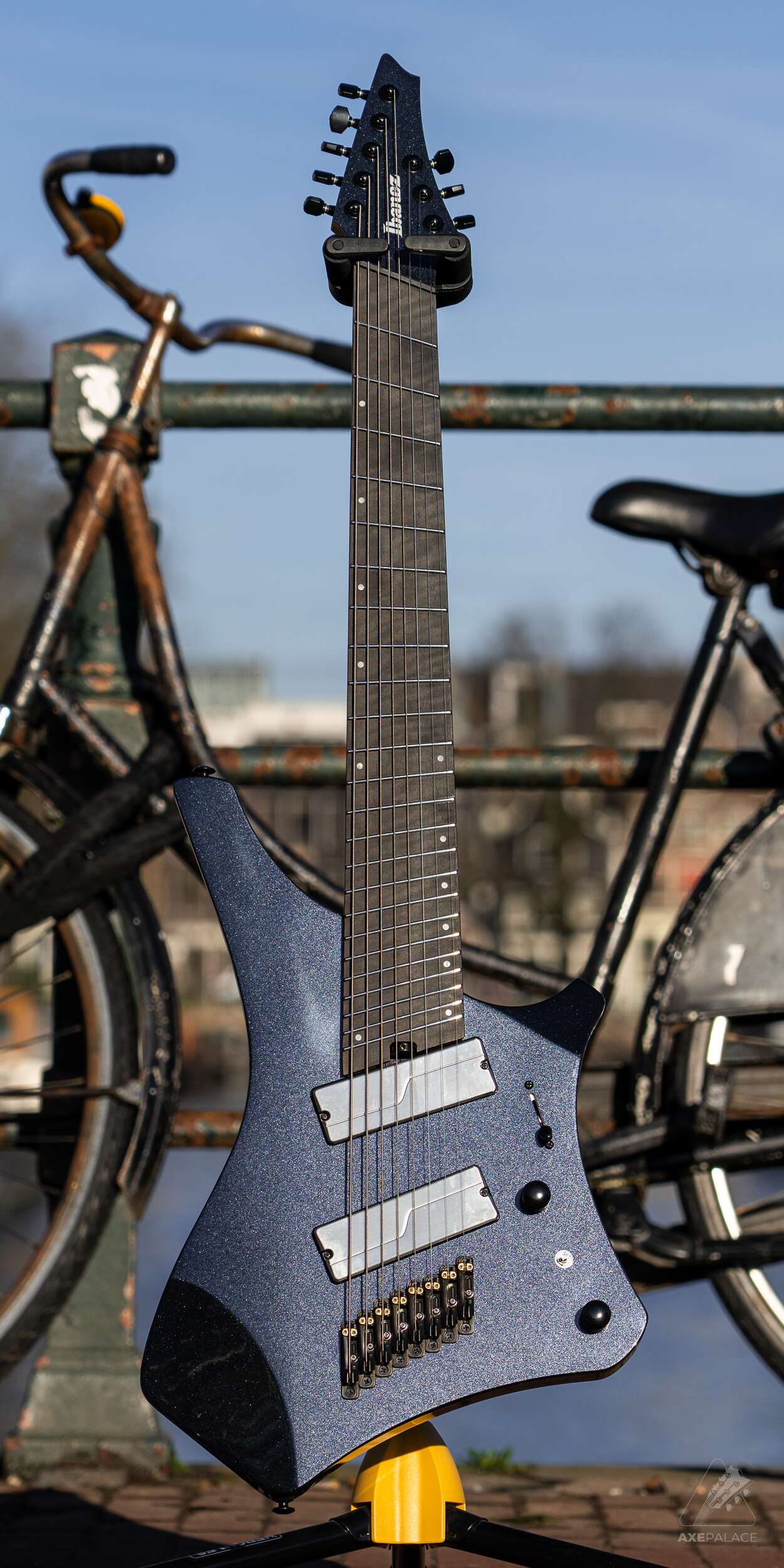 Ibanez Alpha A528 8-String - Iron Pewter | Axe Palace