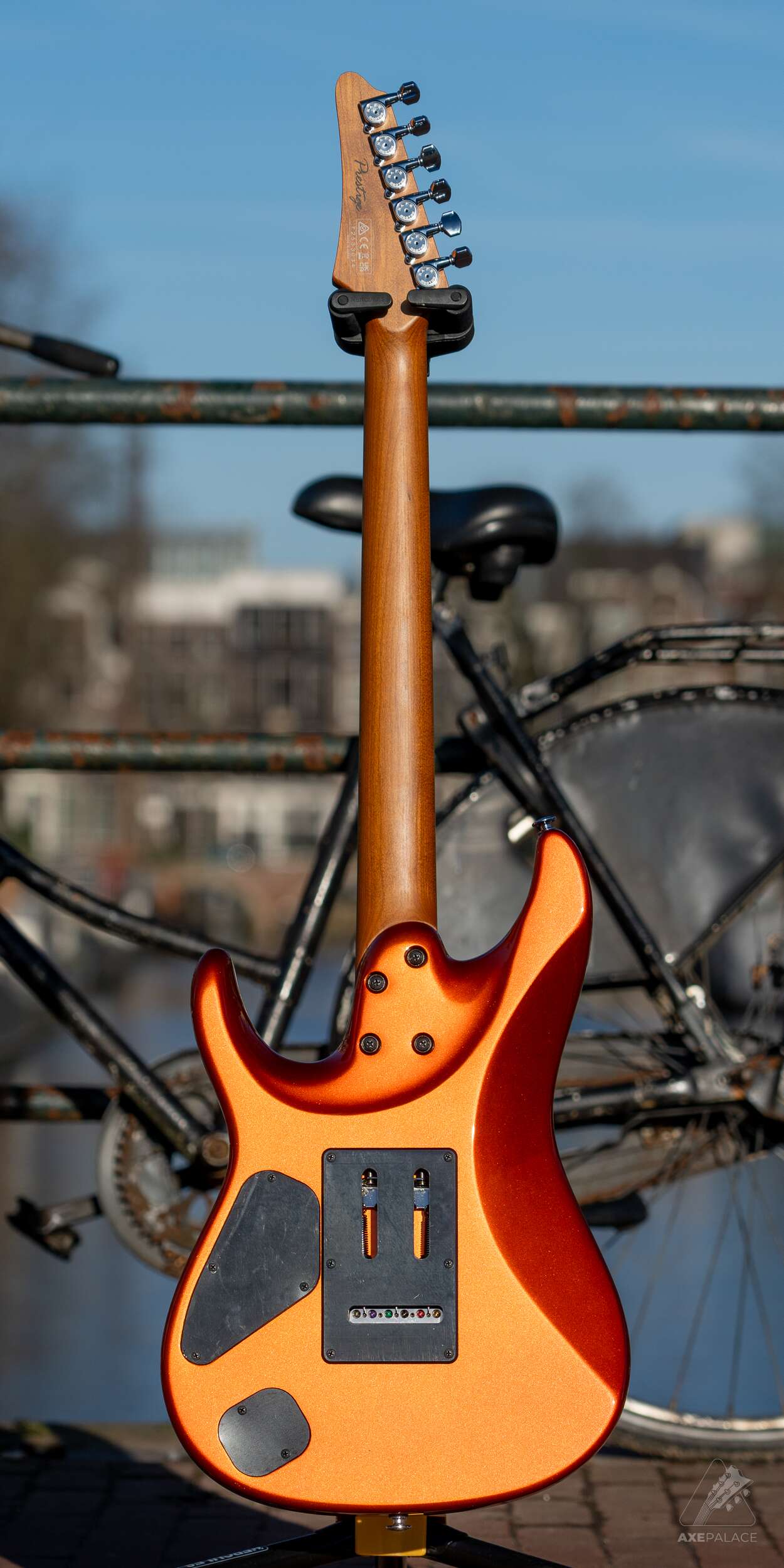 Ibanez Prestige AZ2402 - Roadster Orange Metallic - Image 4