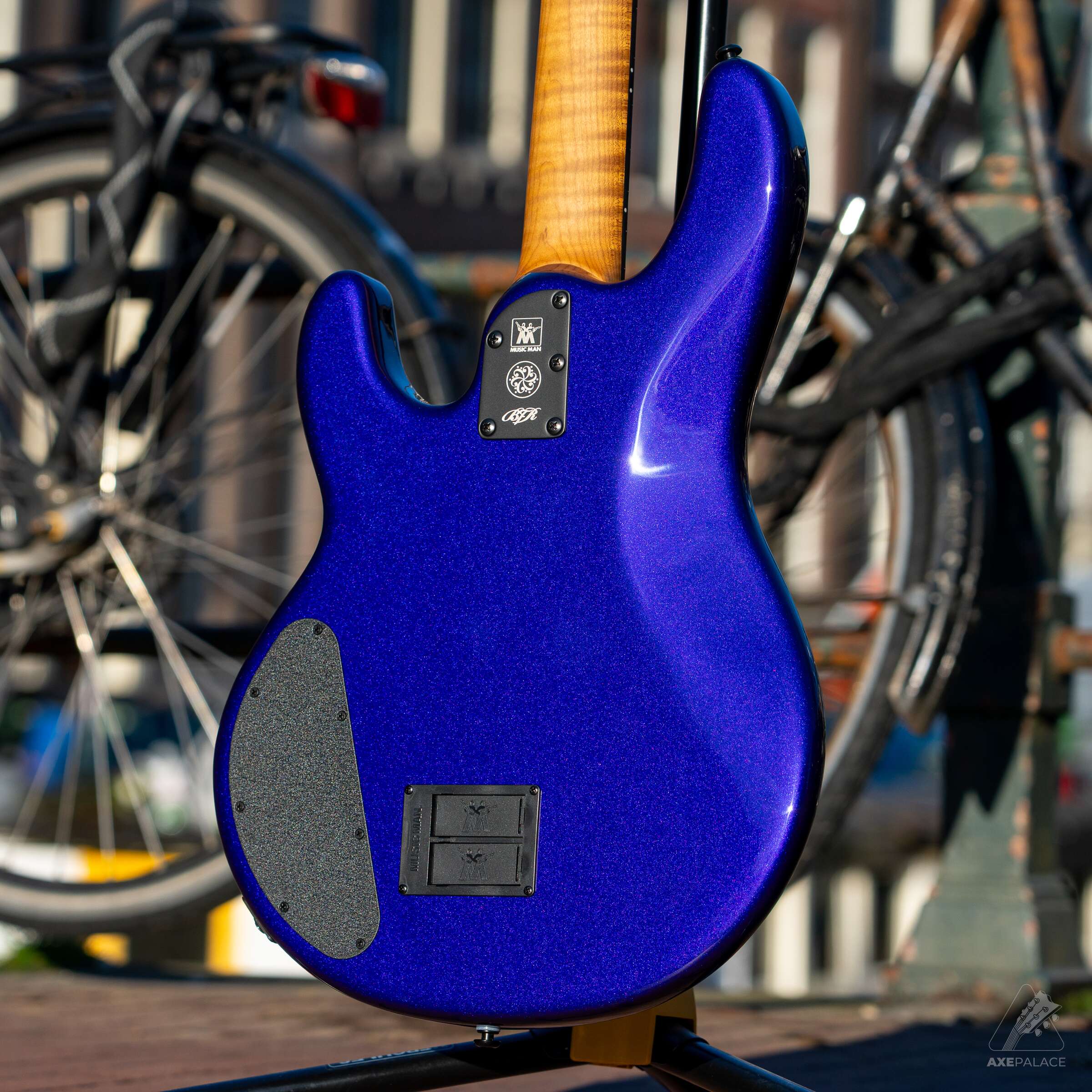 Ernie Ball Music Man DarkRay 4 BFR - Grapes of Wrath - Image 5