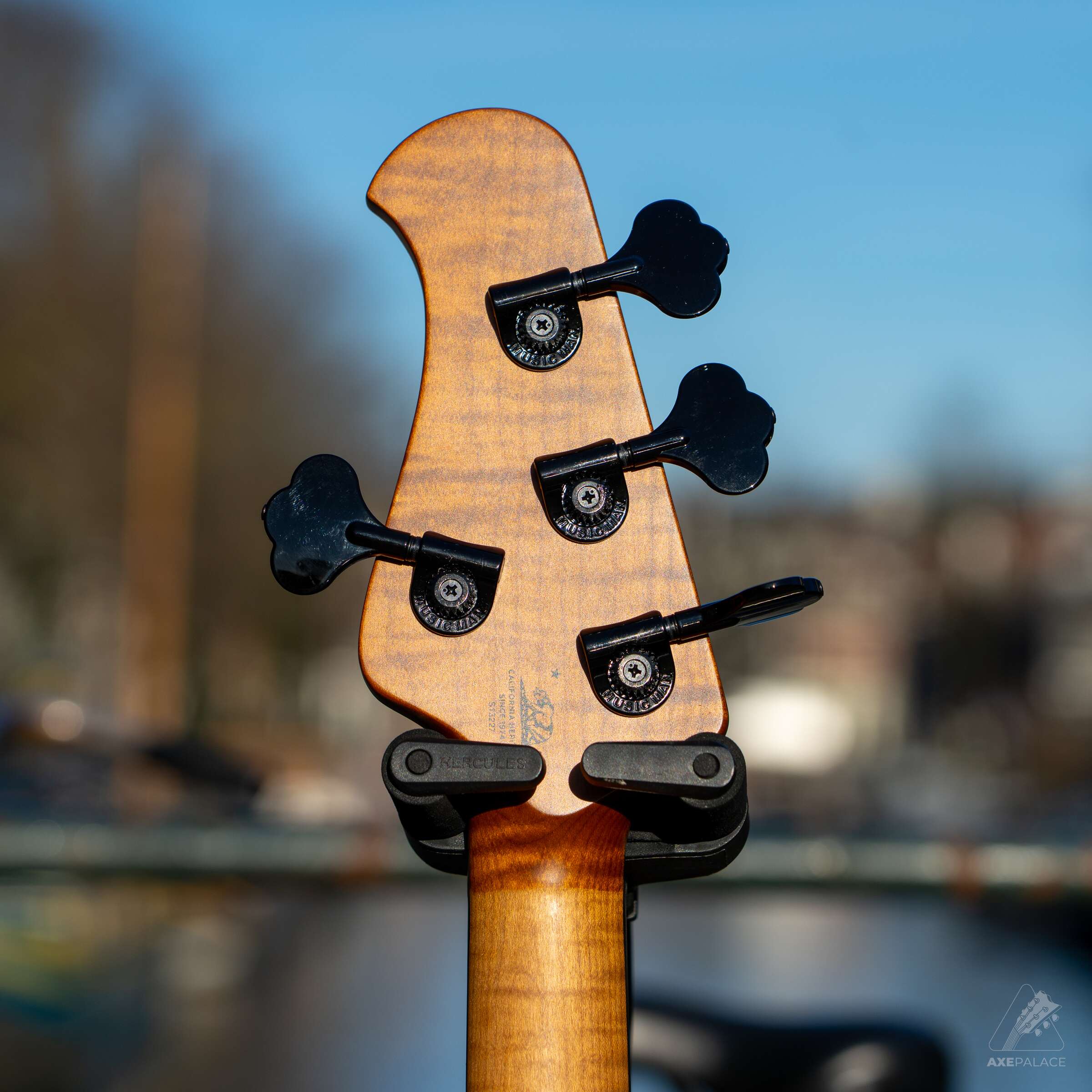 Ernie Ball Music Man DarkRay 4 BFR - Grapes of Wrath - Image 6