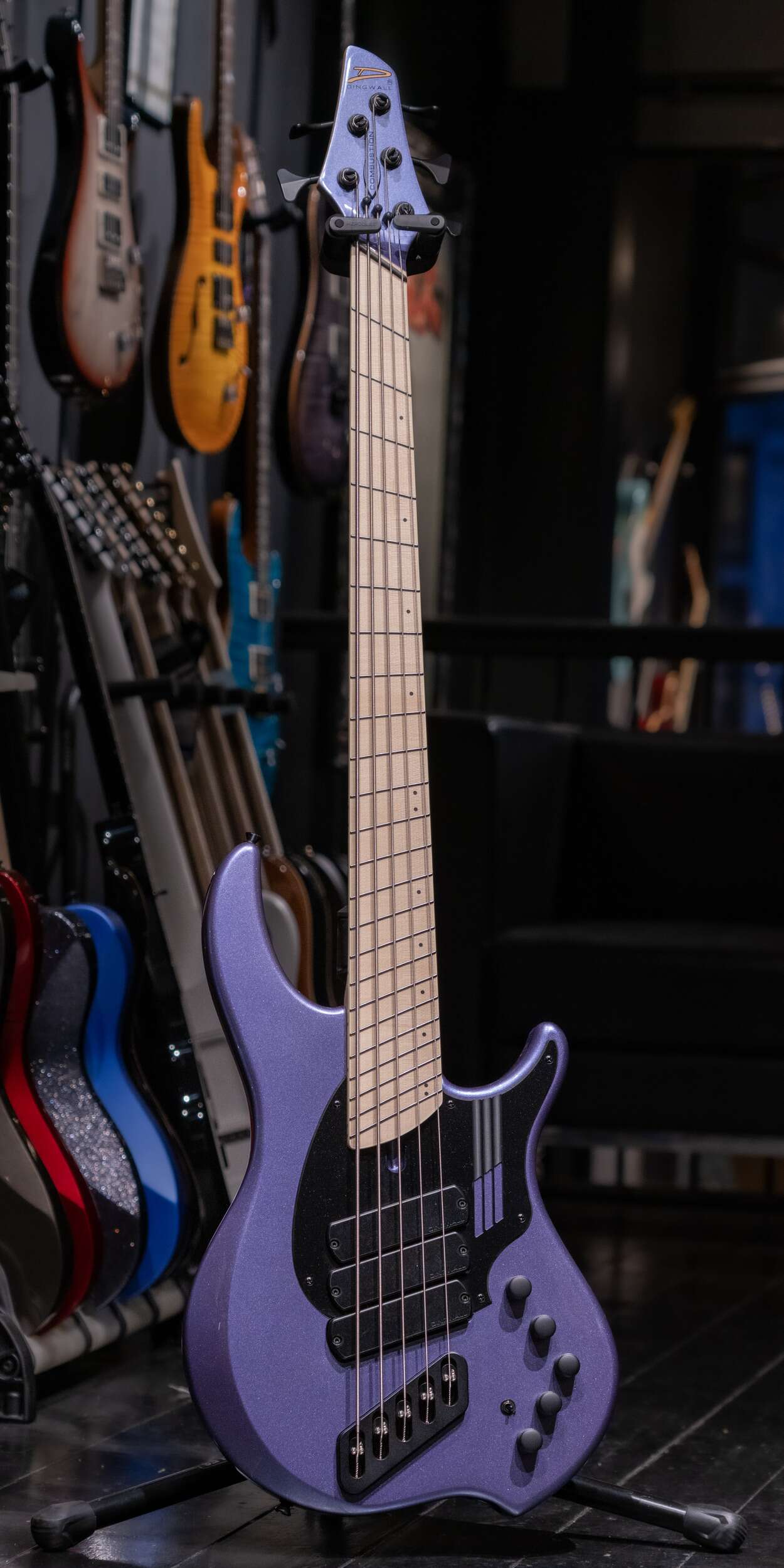 Dingwall NG3 Axe Palace Exclusive 5-String Bass – Lilac Mist