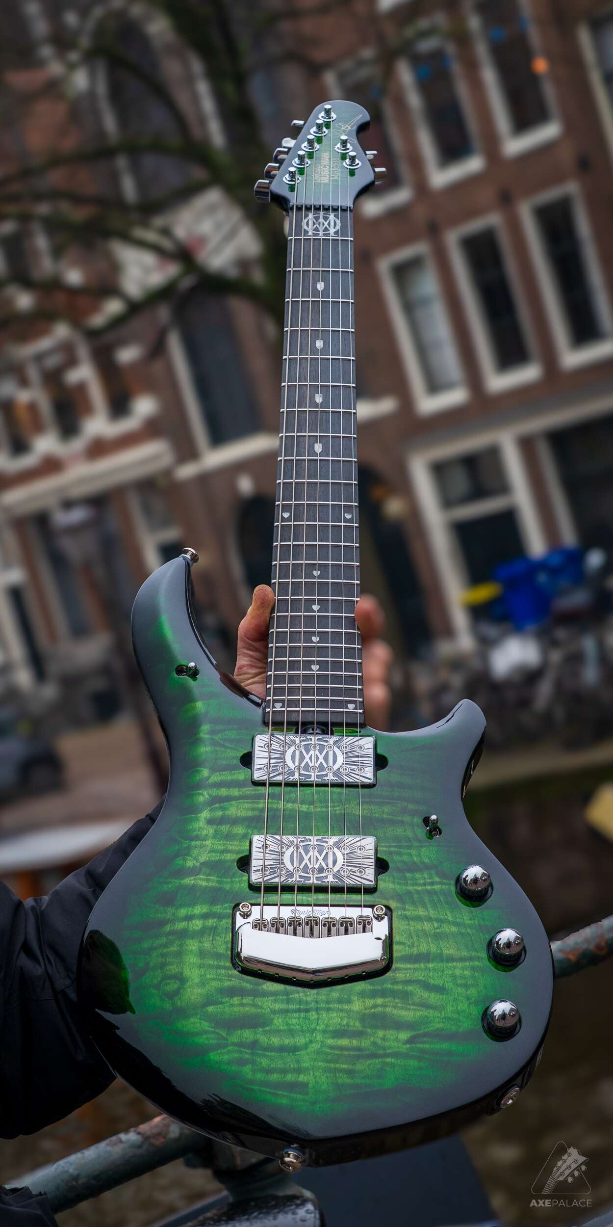 Ernie Ball Music Man BFR Majesty 7 Limited – Malachite