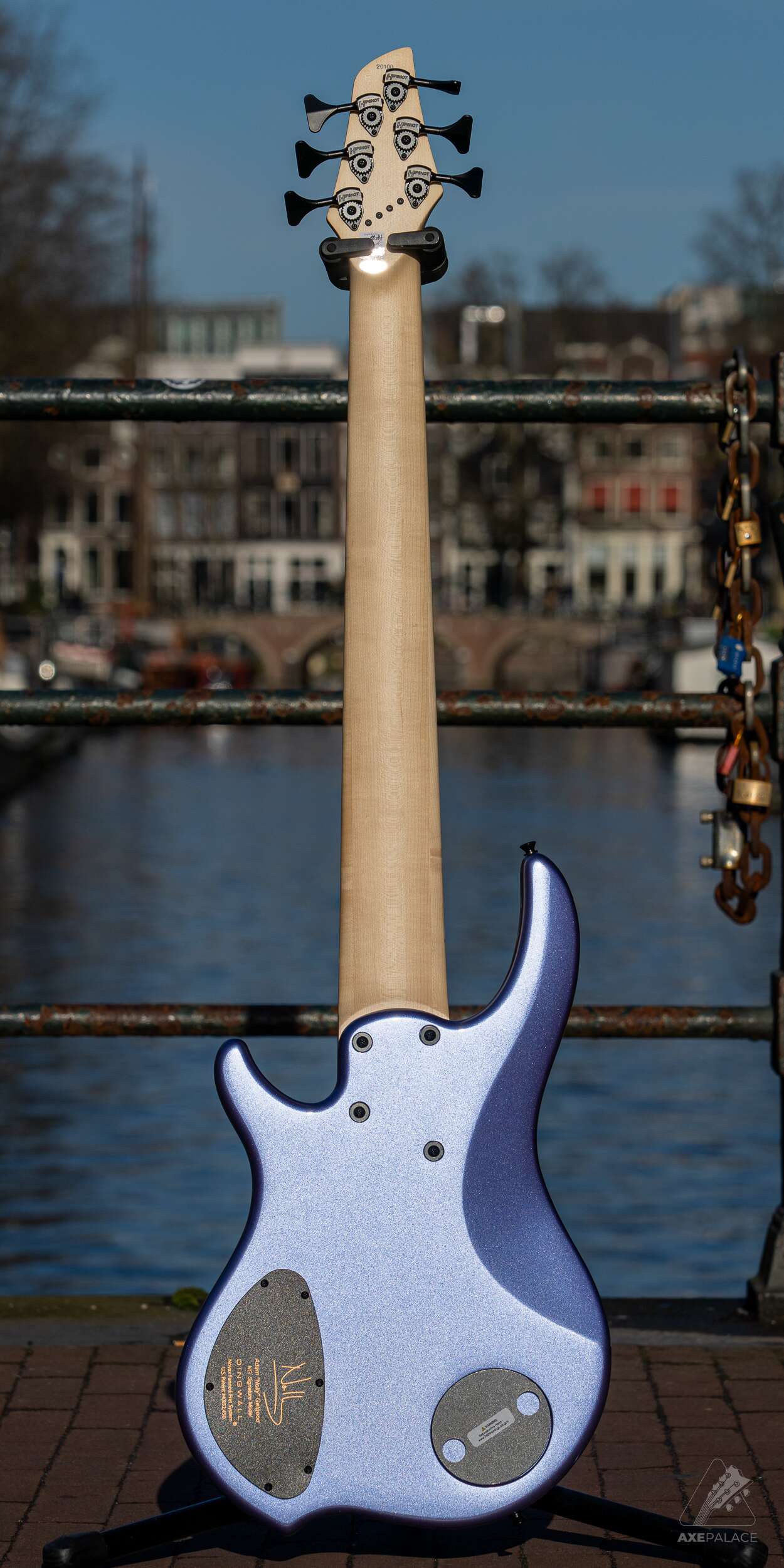 Dingwall NG3 Axe Palace Exclusive 6-String Bass – Lilac Mist - Image 4
