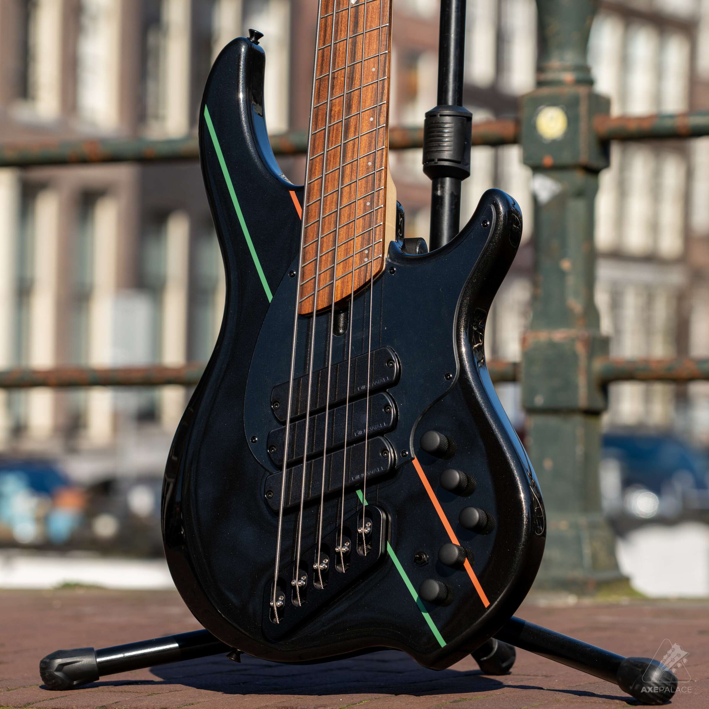 Dingwall JT3 5-String John Taylor Signature - Metallic Black - Image 2
