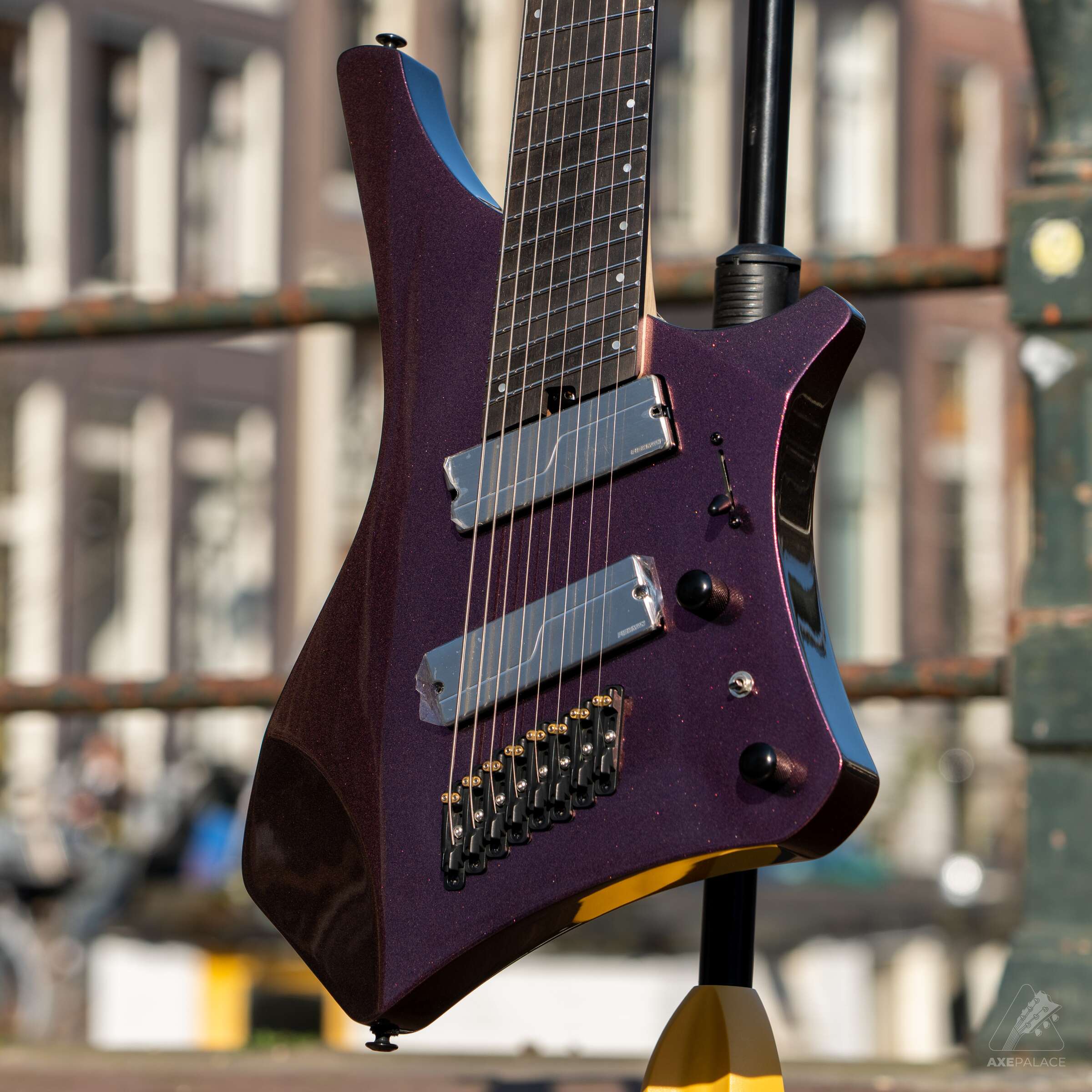Ibanez Alpha A528 8-String Guitar - Coral Mirage - Image 2