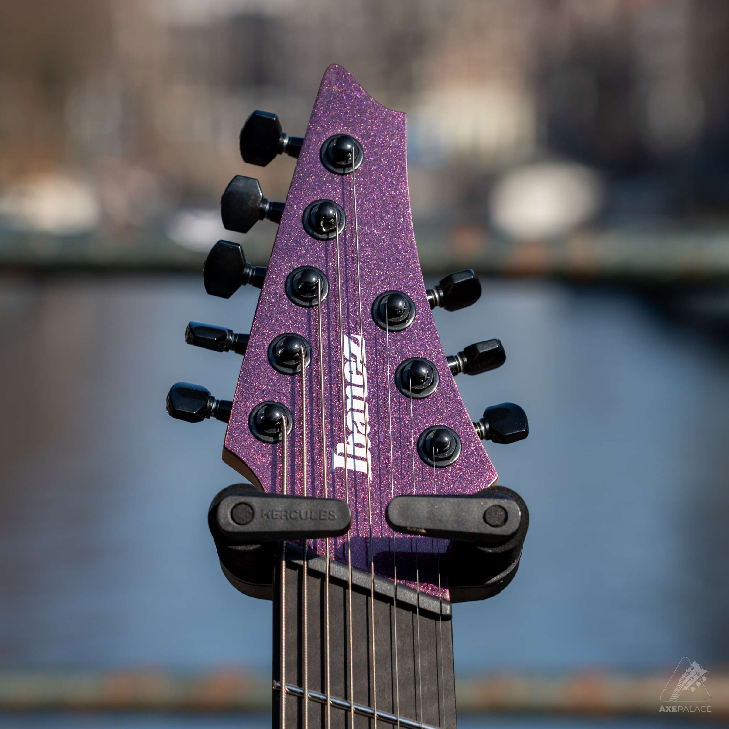 Ibanez Alpha A528 8-String Guitar - Coral Mirage - Image 3