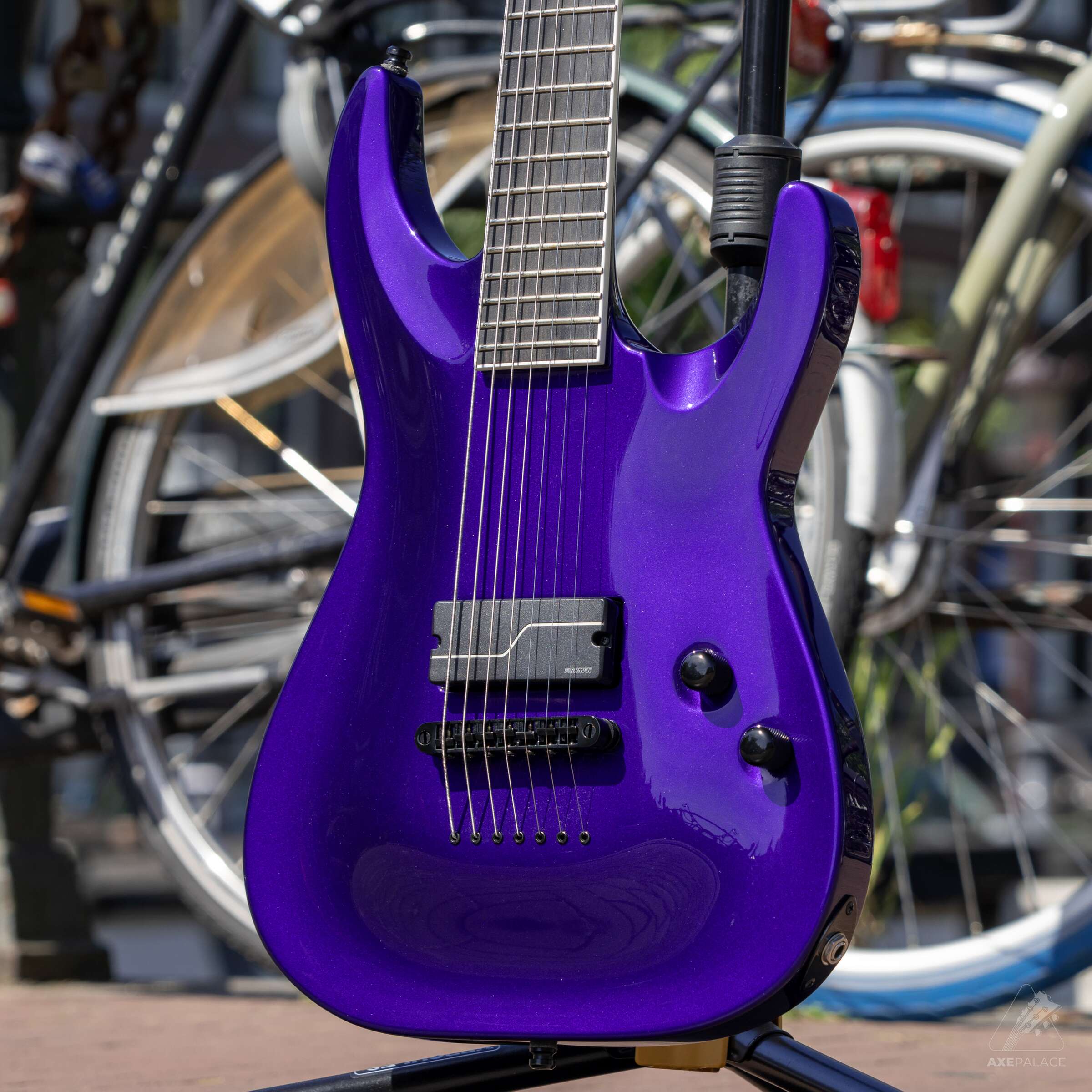ESP Custom STEF B7 Signature - Metallic Purple - Image 2