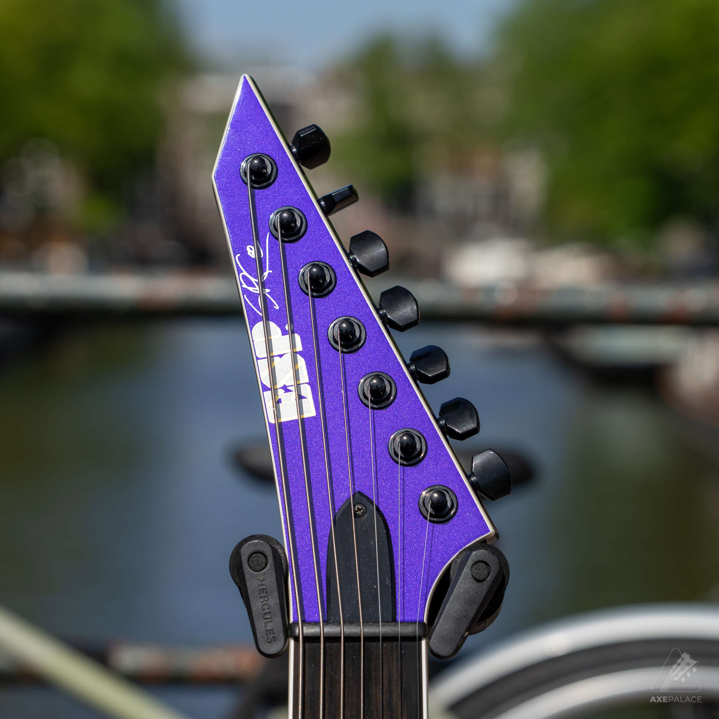 ESP Custom STEF B7 Signature - Metallic Purple - Image 5
