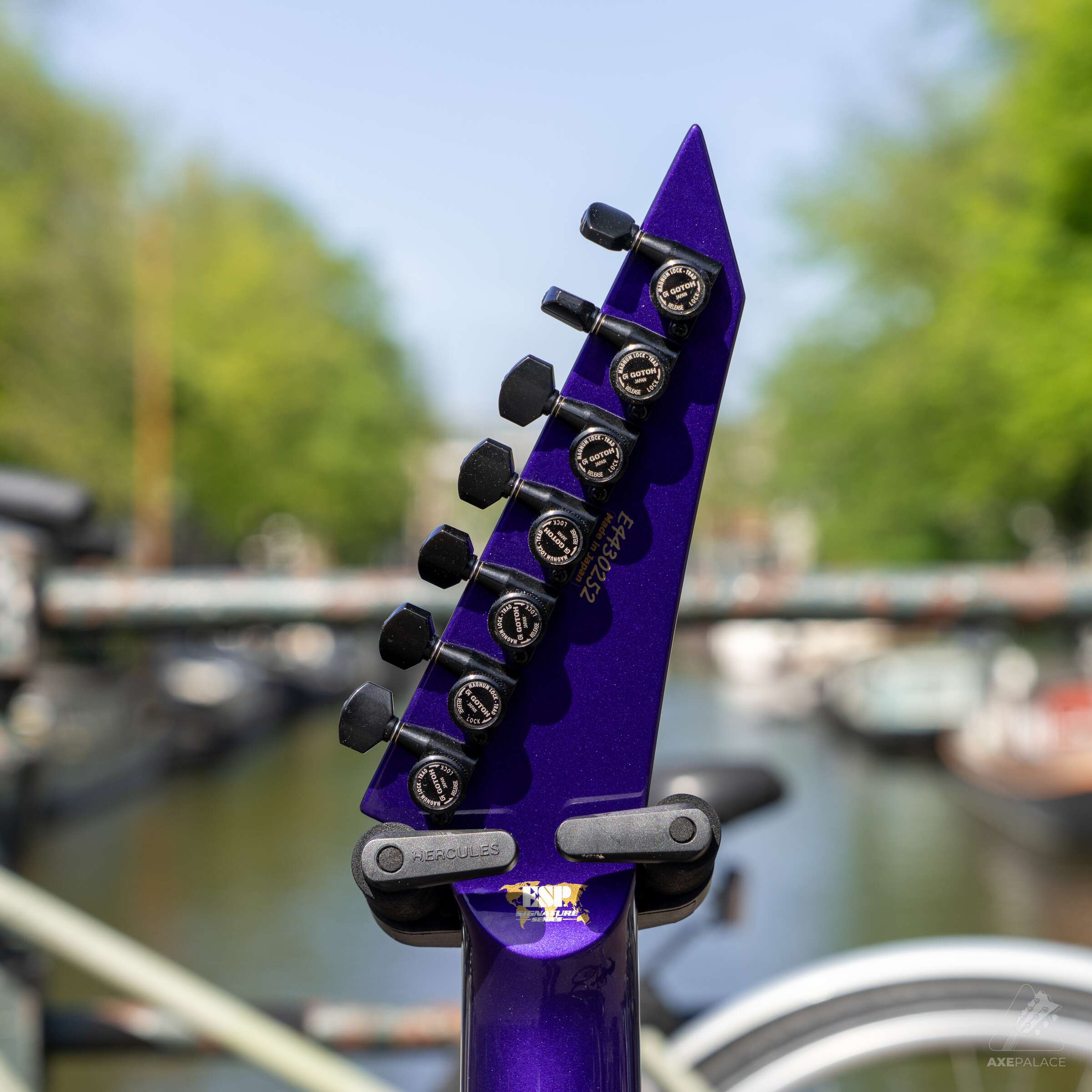 ESP Custom STEF B7 Signature - Metallic Purple - Image 8
