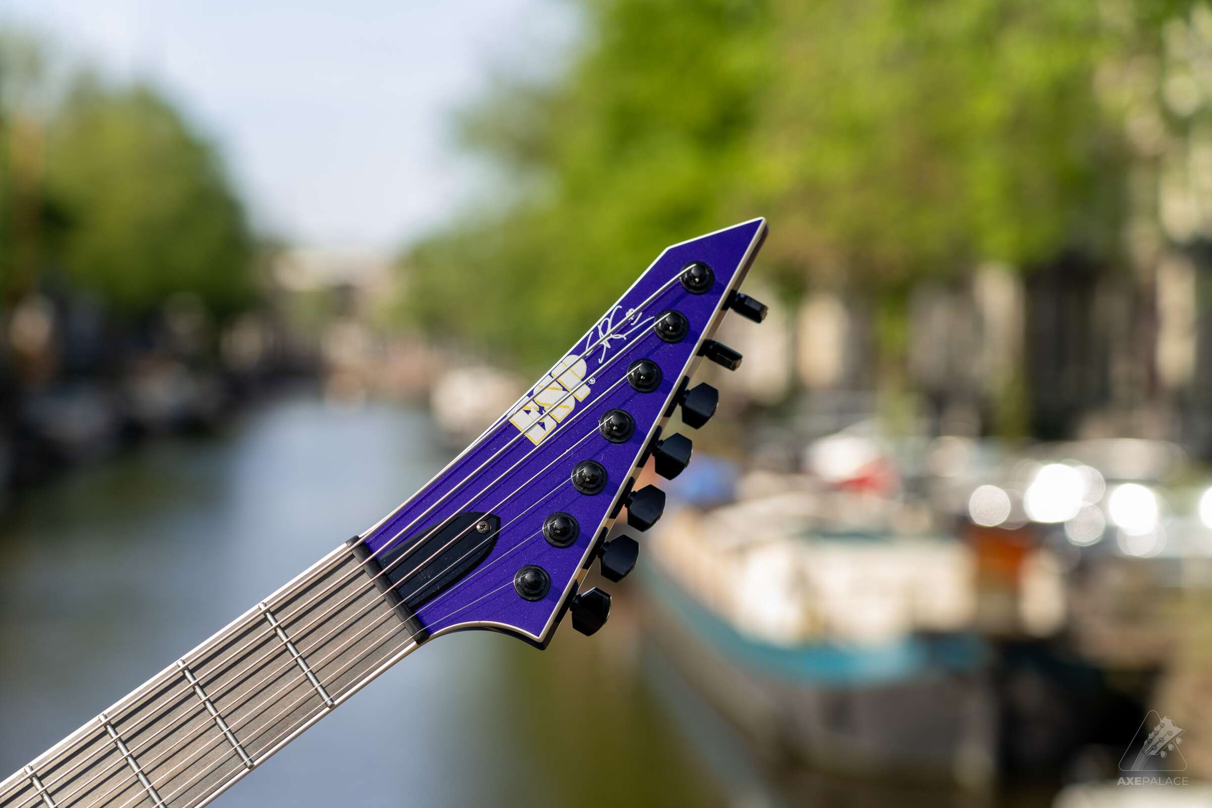 ESP Custom STEF B7 Signature - Metallic Purple - Image 3
