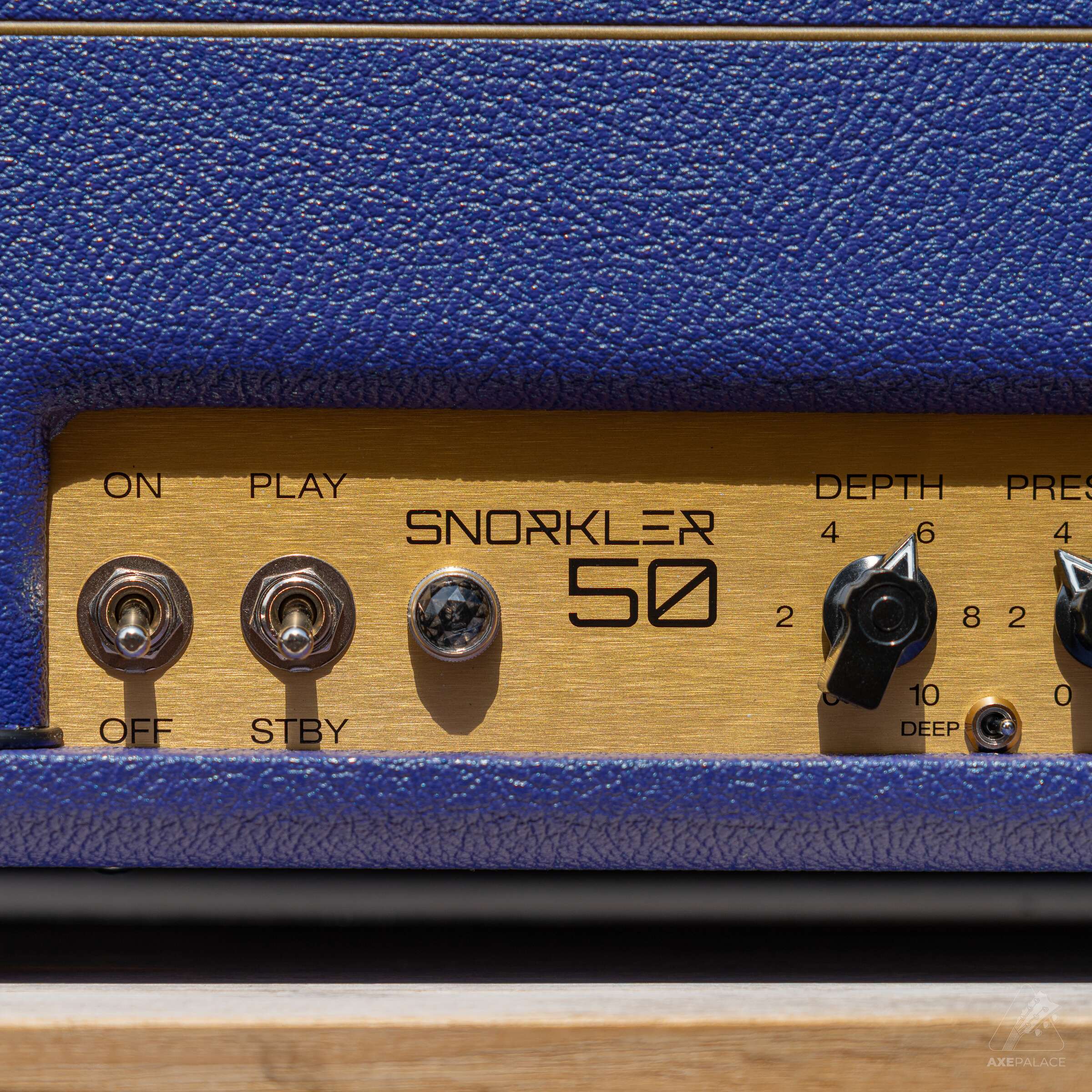Bogner Snorkler 50 watt EL34 Amplifier head - Purple Tolex - Image 3