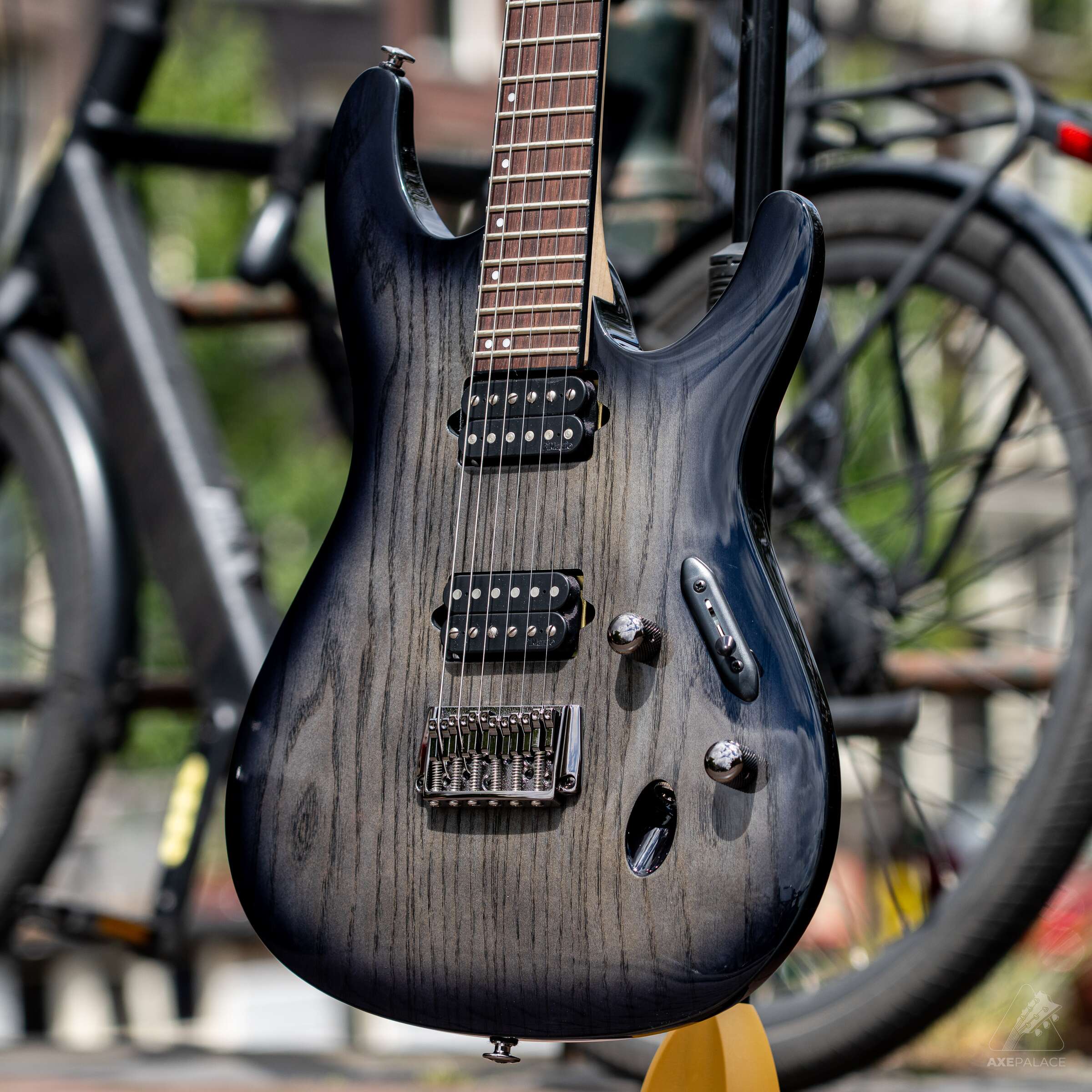 Ibanez Prestige S6621AH - Transparent Gray Burst - Image 4