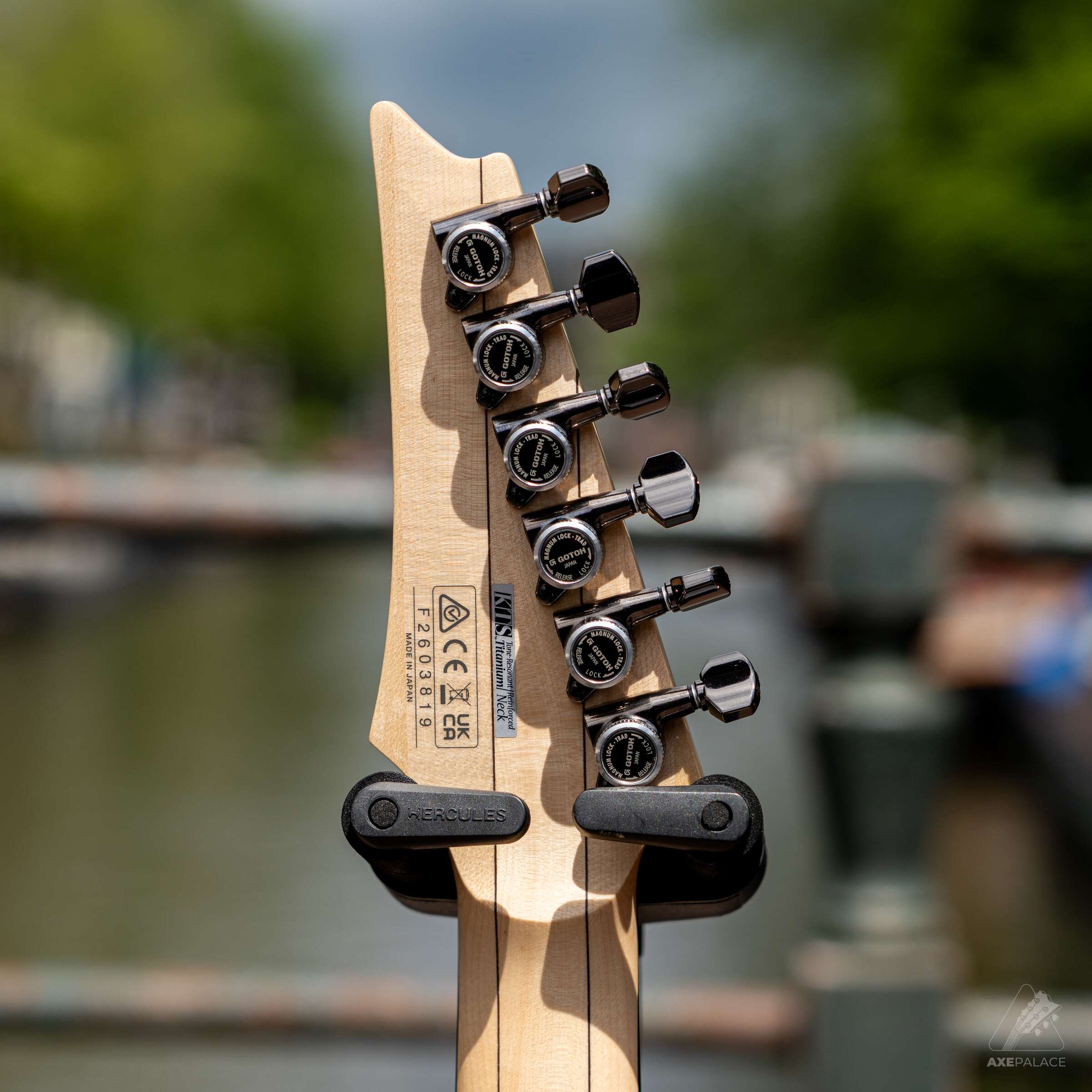 Ibanez Prestige S6621AH - Transparent Gray Burst - Image 5