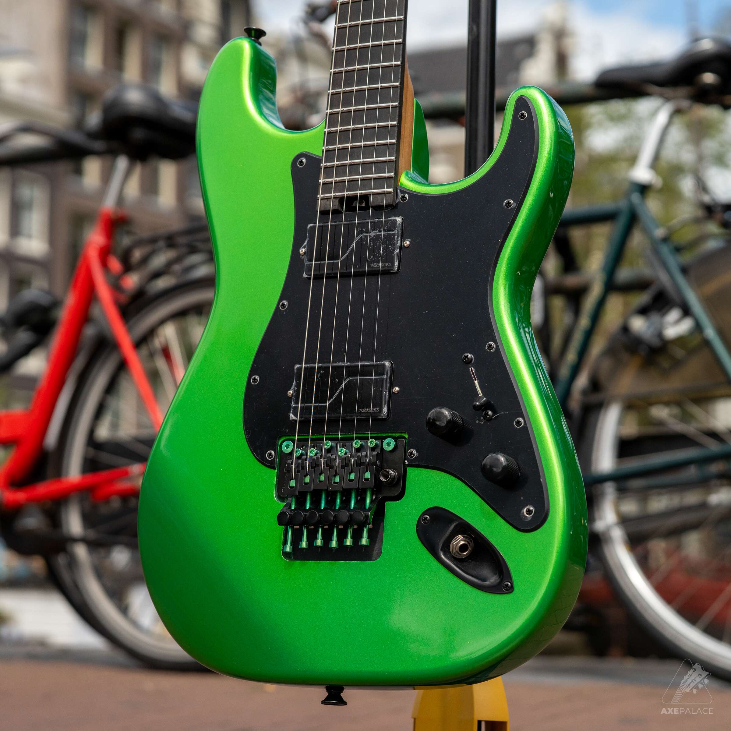Charvel USA SD-1 - Absinth Green Metallic - Image 2