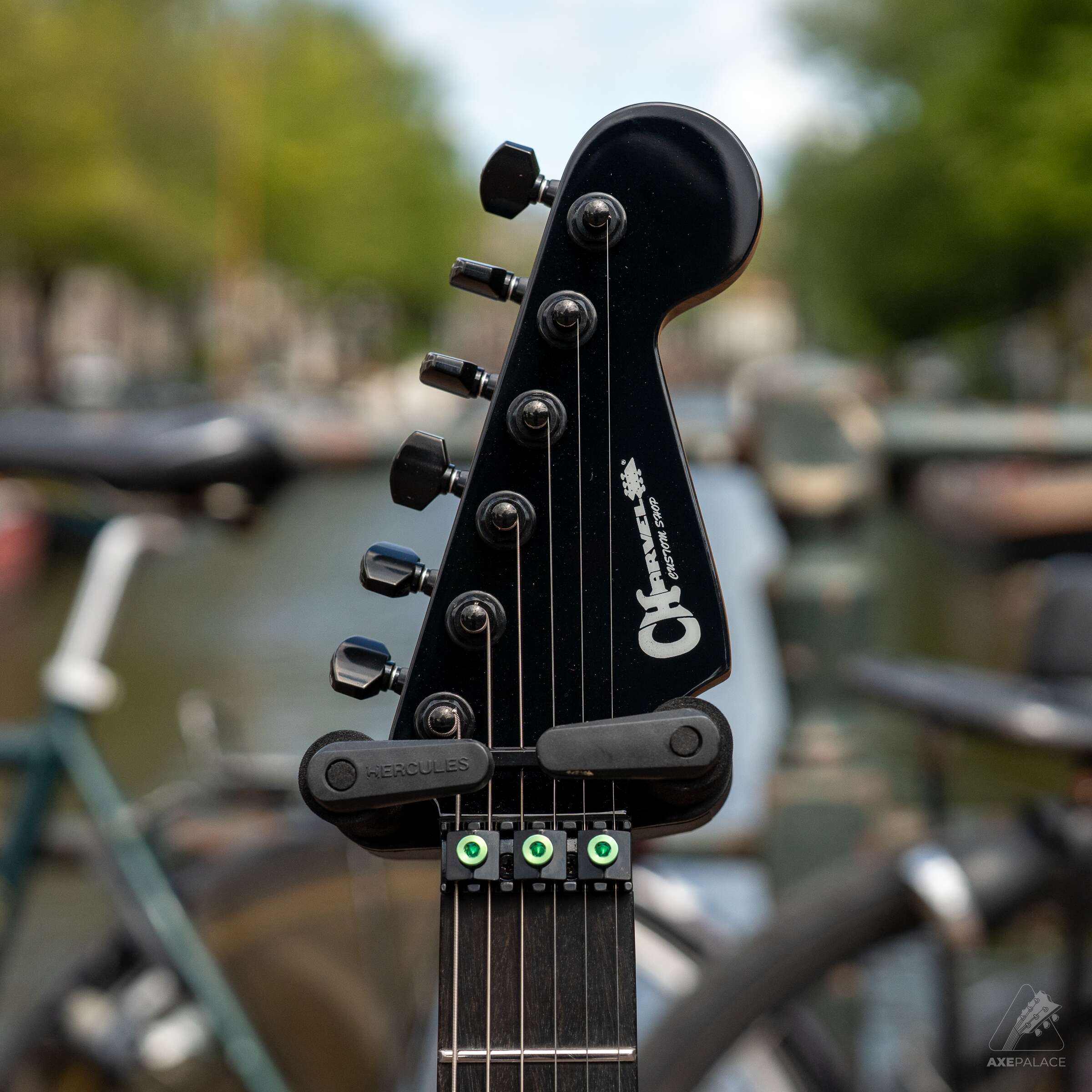 Charvel USA SD-1 - Absinth Green Metallic - Image 3