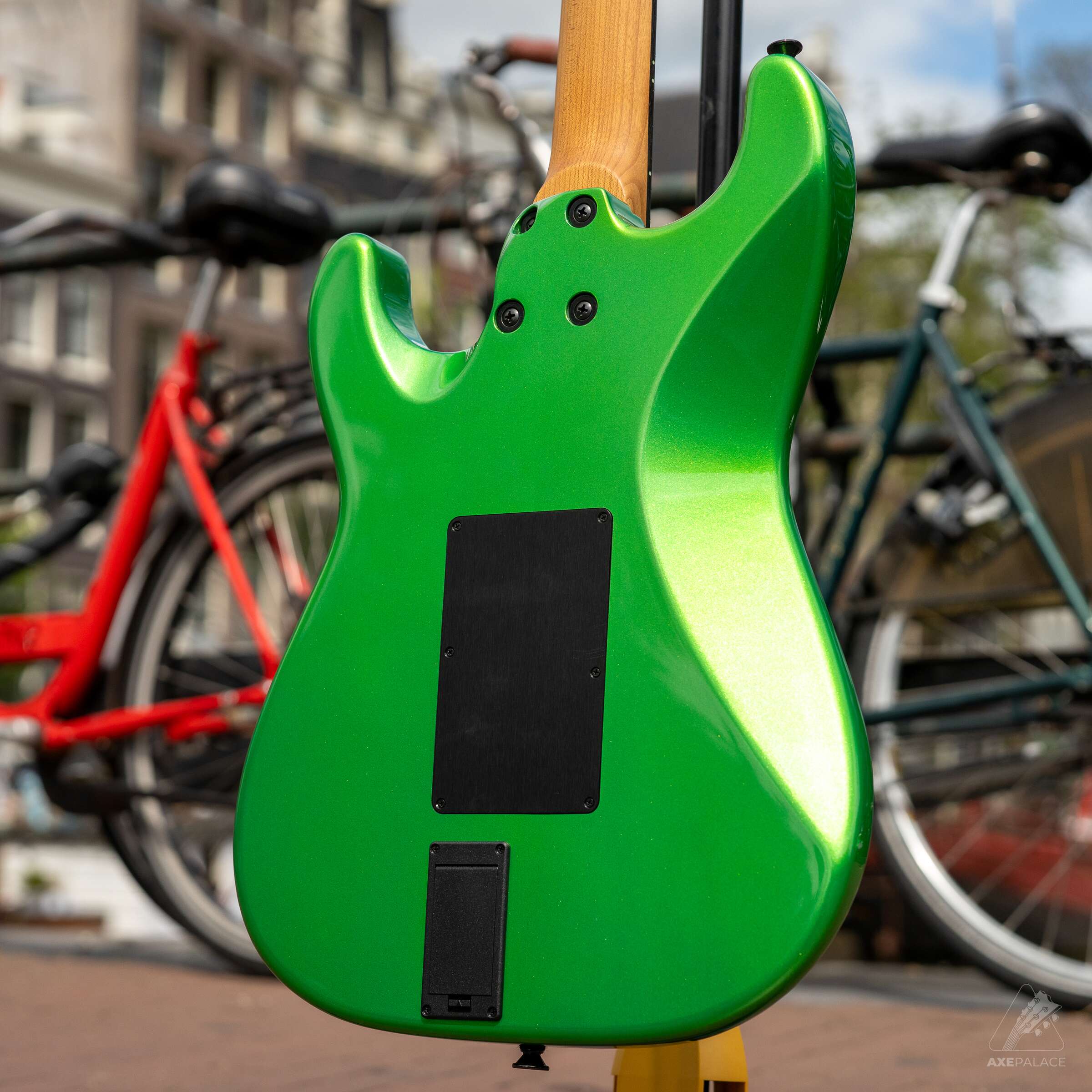 Charvel USA SD-1 - Absinth Green Metallic - Image 5