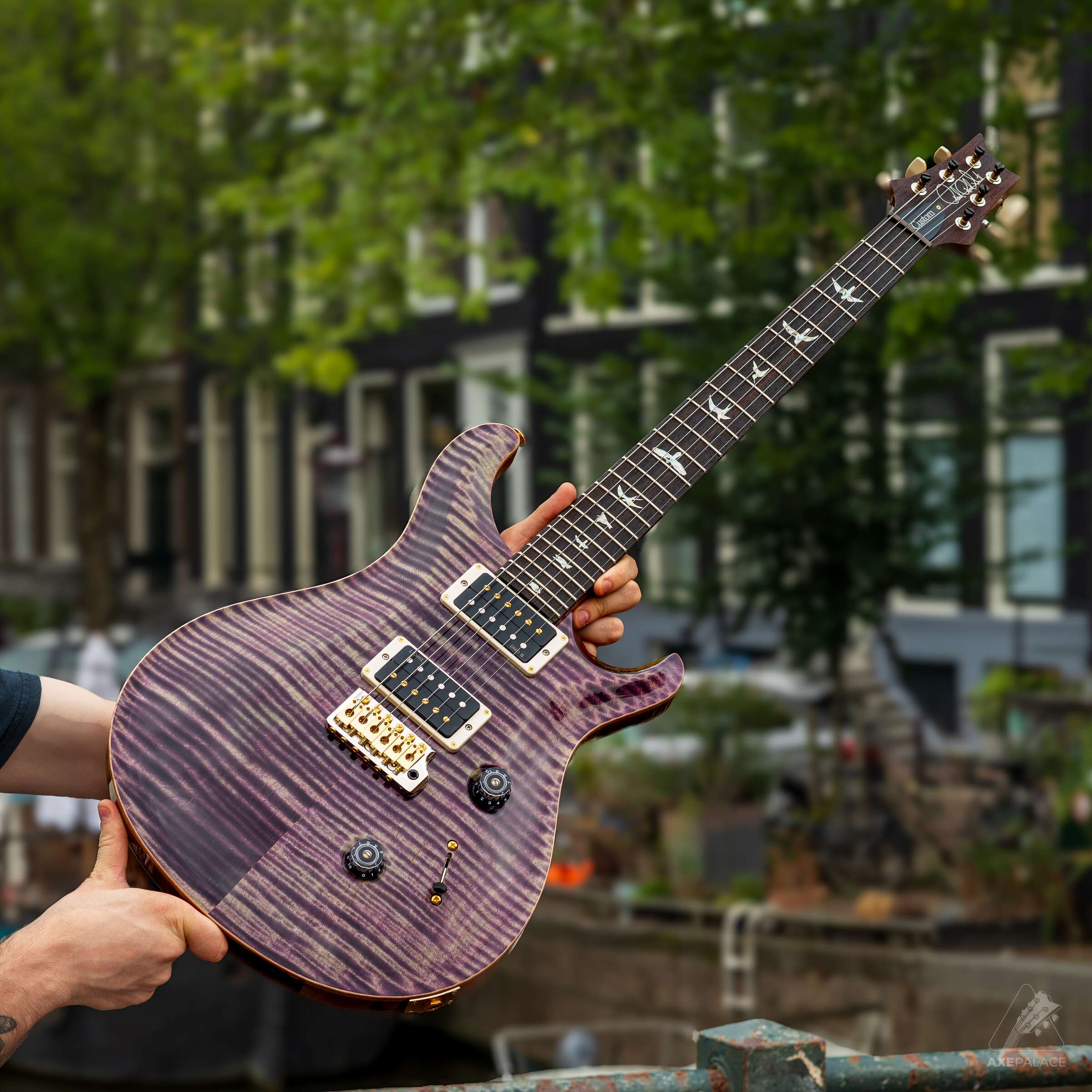 PRS Custom 24 10-Top - Aurora Borealis - Image 4