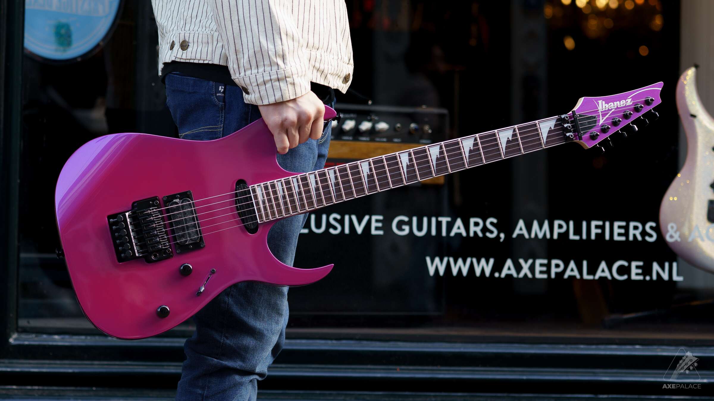 Ibanez Genesis RG565R - Purple Neon - Image 5