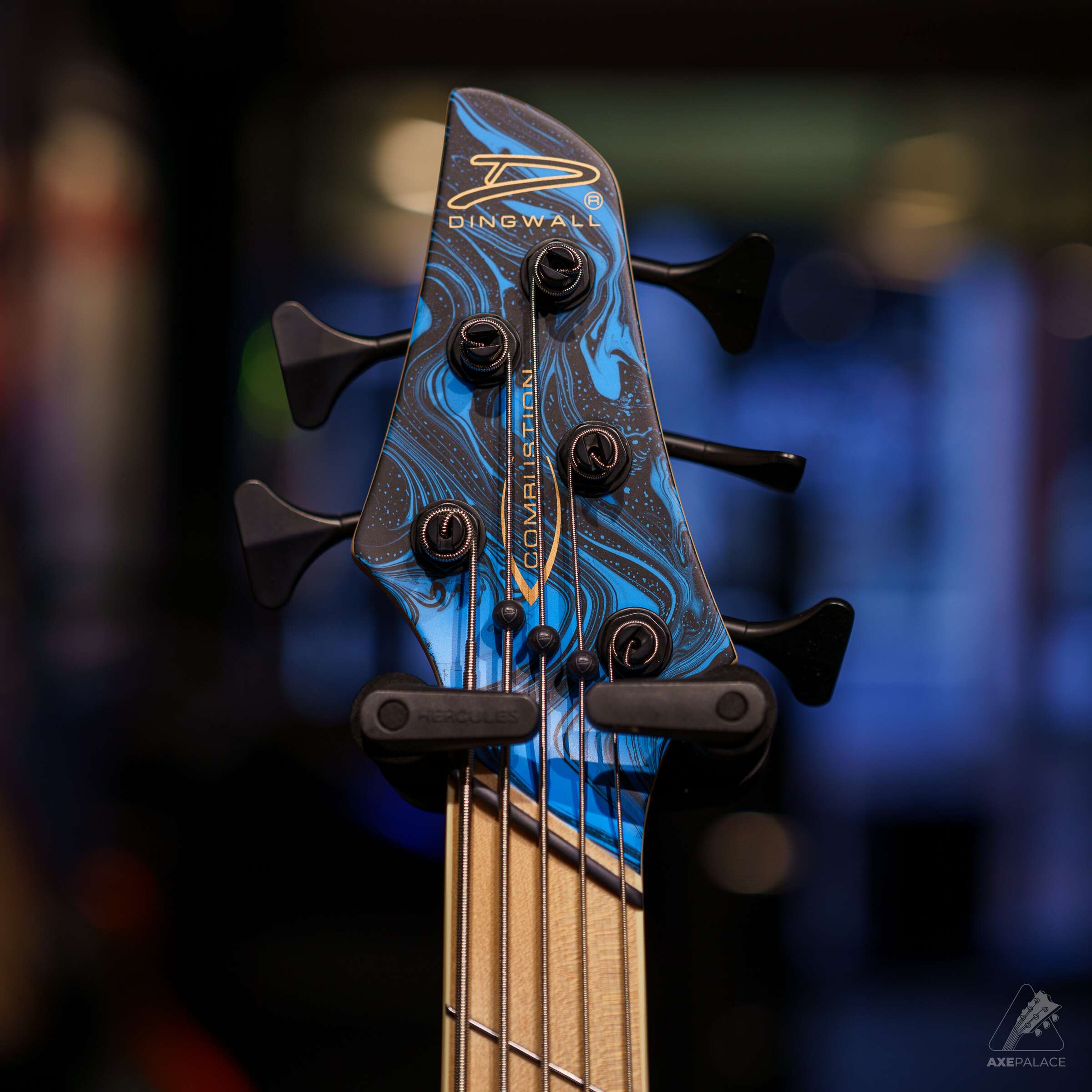 Dingwall NG3 5-String Adam "Nolly" Getgood Signature Bass - Blue Purple Fade Swirl Limited Edition - Image 4